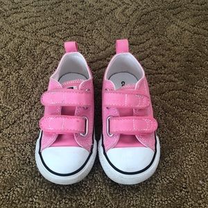 VGUC Pink Converse toddler girls size 7